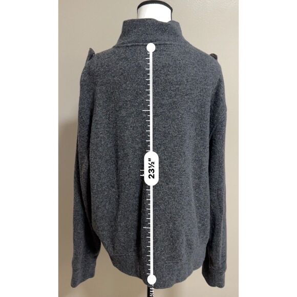 Banana Republic wool blend bomber jacket. Size XL. - Picture 3 of 7